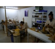 Stage de poterie tournage