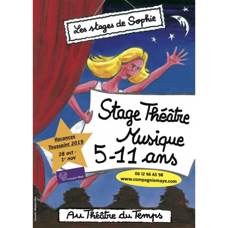 Stage 5-11 ans Théâtre/Musique vacances Toussaint 2019