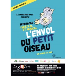 SPECTACLE 6 MOIS - 5 ANS, Paris 4e: L'Envol du Petit Oiseau