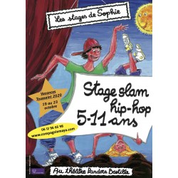 Stage 5-11 ans Slam/Hip-hop vacances Toussaint 2020