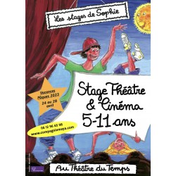 Stage 5-11 ans Théâtre & Cinéma Pâques 2023